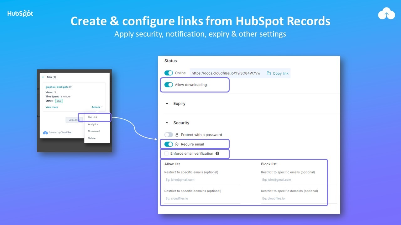 CloudFiles HubSpot Integration Connect Them Today